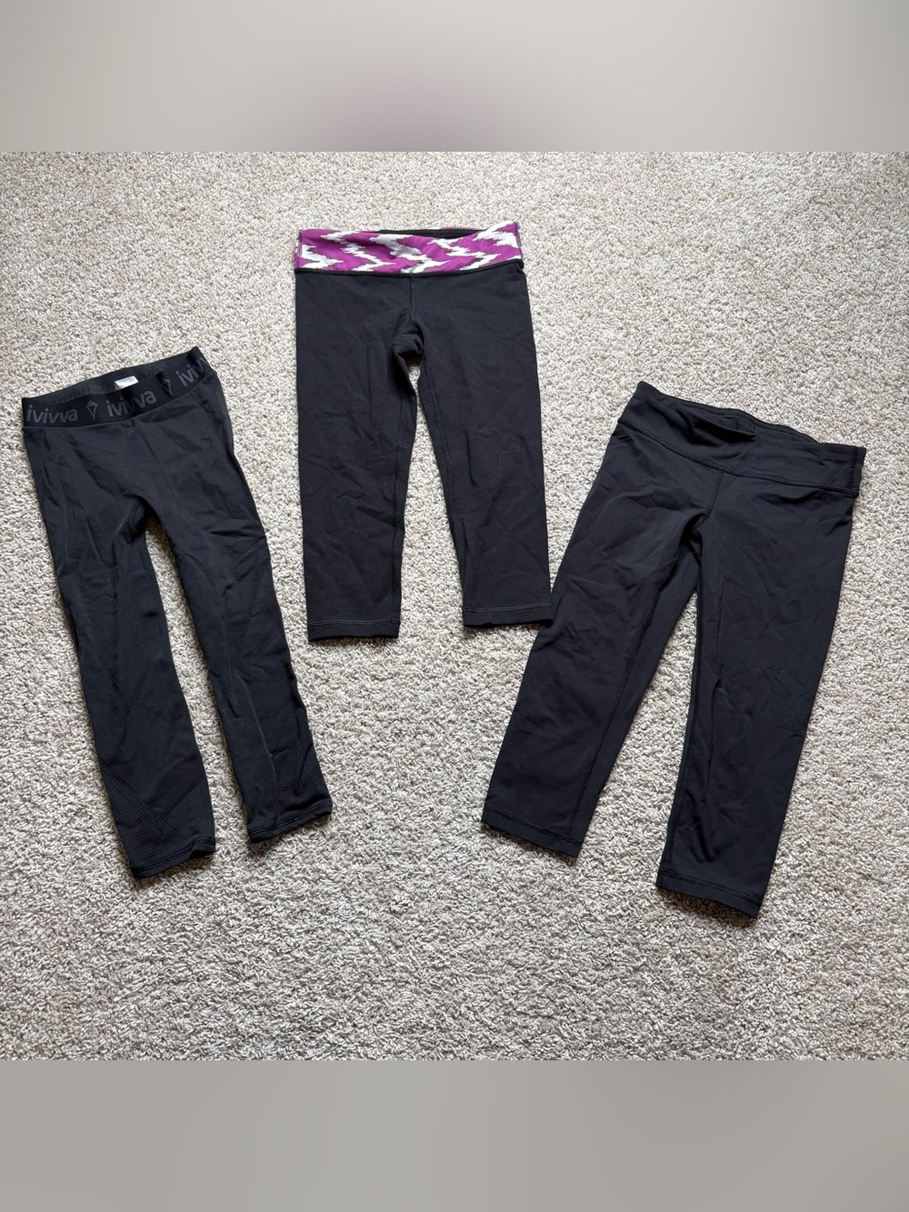Ivivva Cropped Legging Bundle